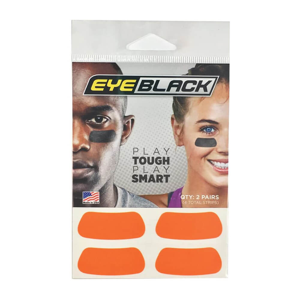 EyeBlack Varsity Orange Original EyeBlack - 2 Pairs