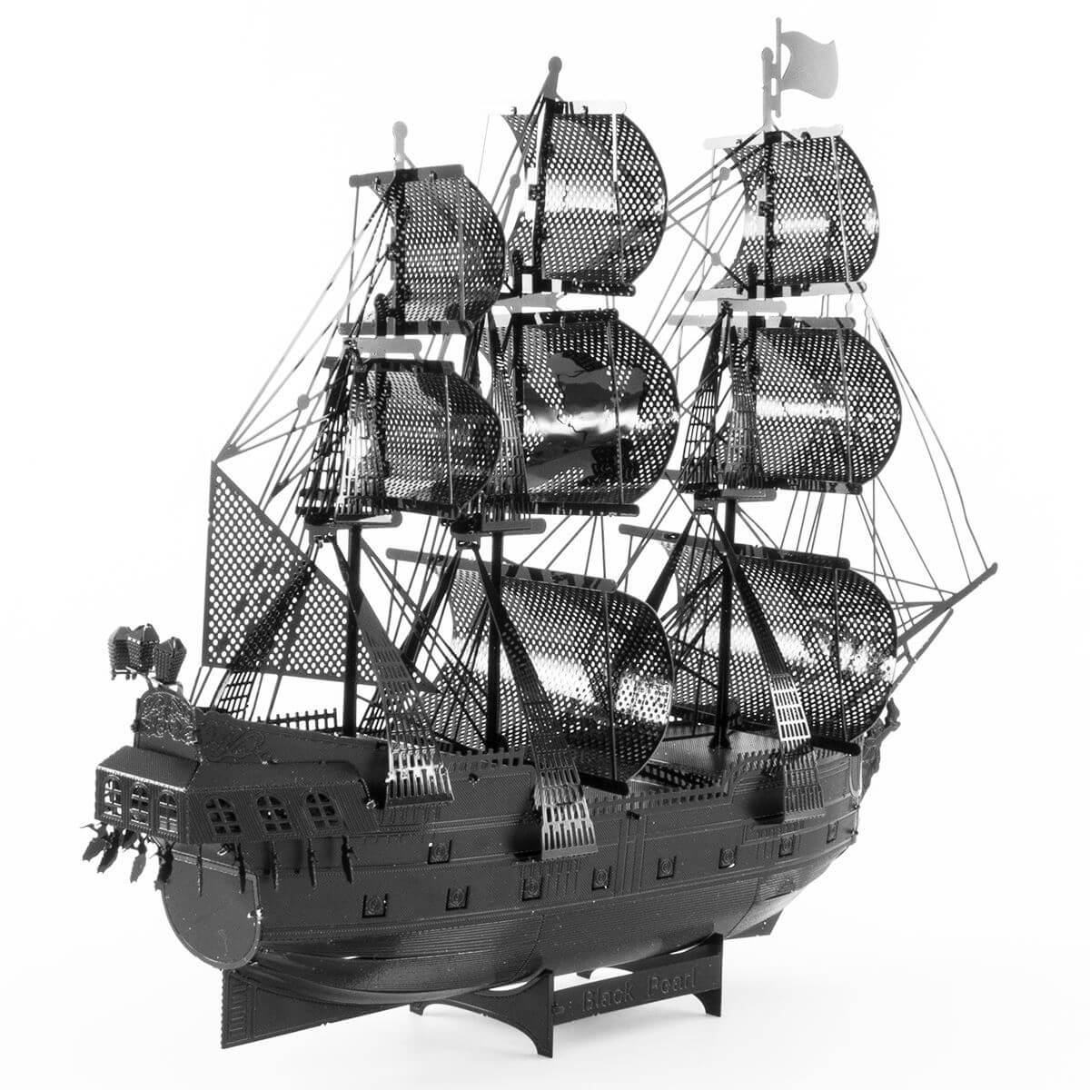 Side view of the Black Pearl Ship.
