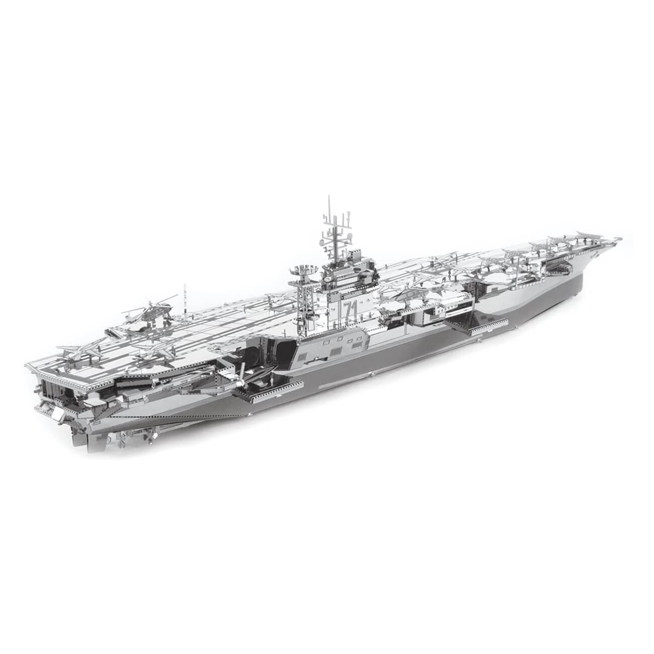 Metal Earth Premium Iconx USS Theodore Roosevelt CVN-71 - 2 Sheets