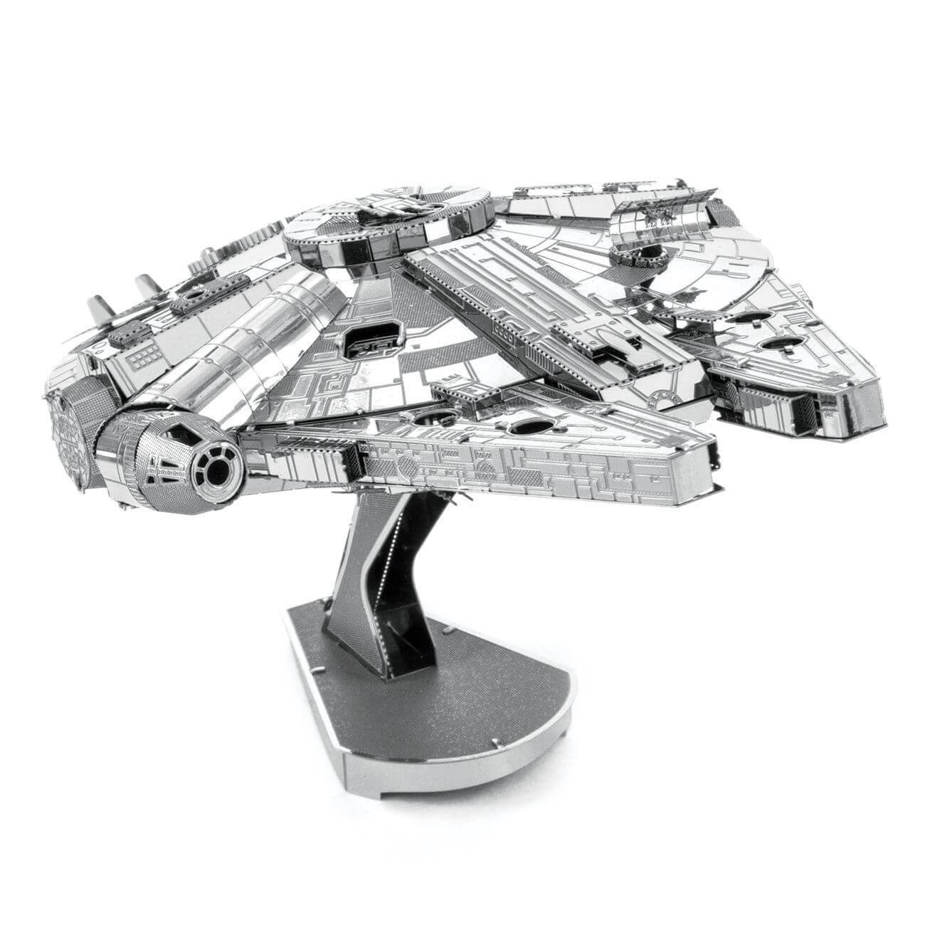 Front view of the millennium falcon.