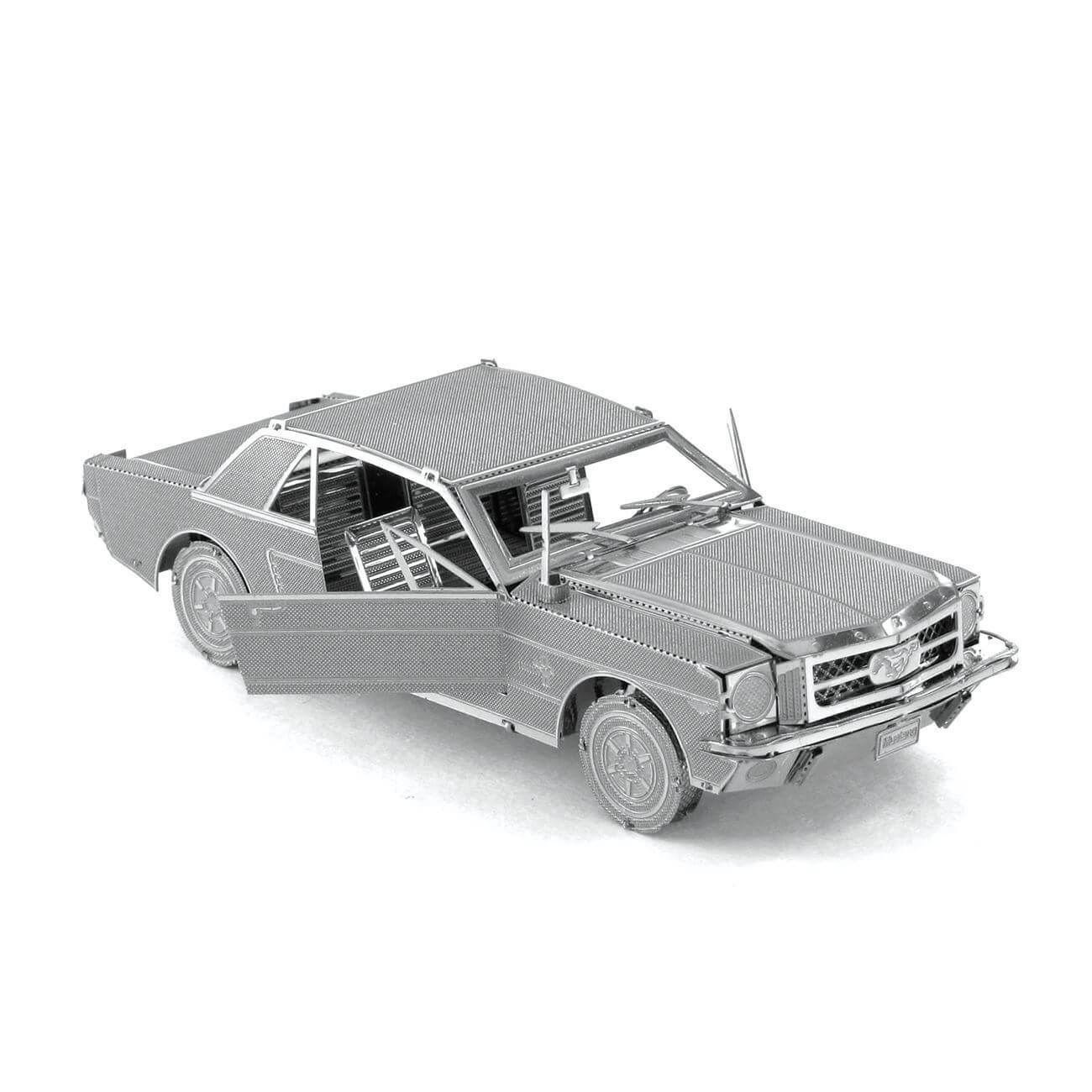 Metal Earth Ford 1965 Mustang Coupe Metal Model Kit - 2 Sheets