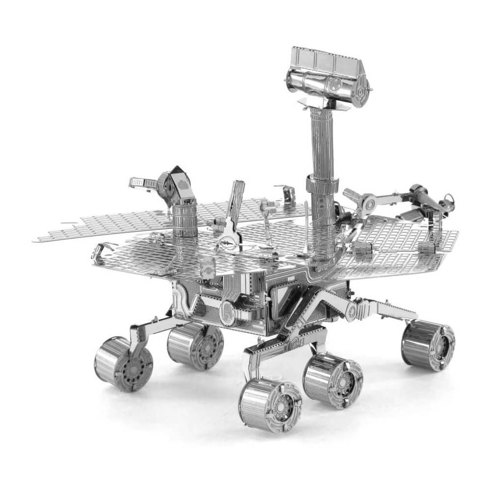Back view of the Metal Earth Mars Rover Metal Model Kit - 2 Sheets.
