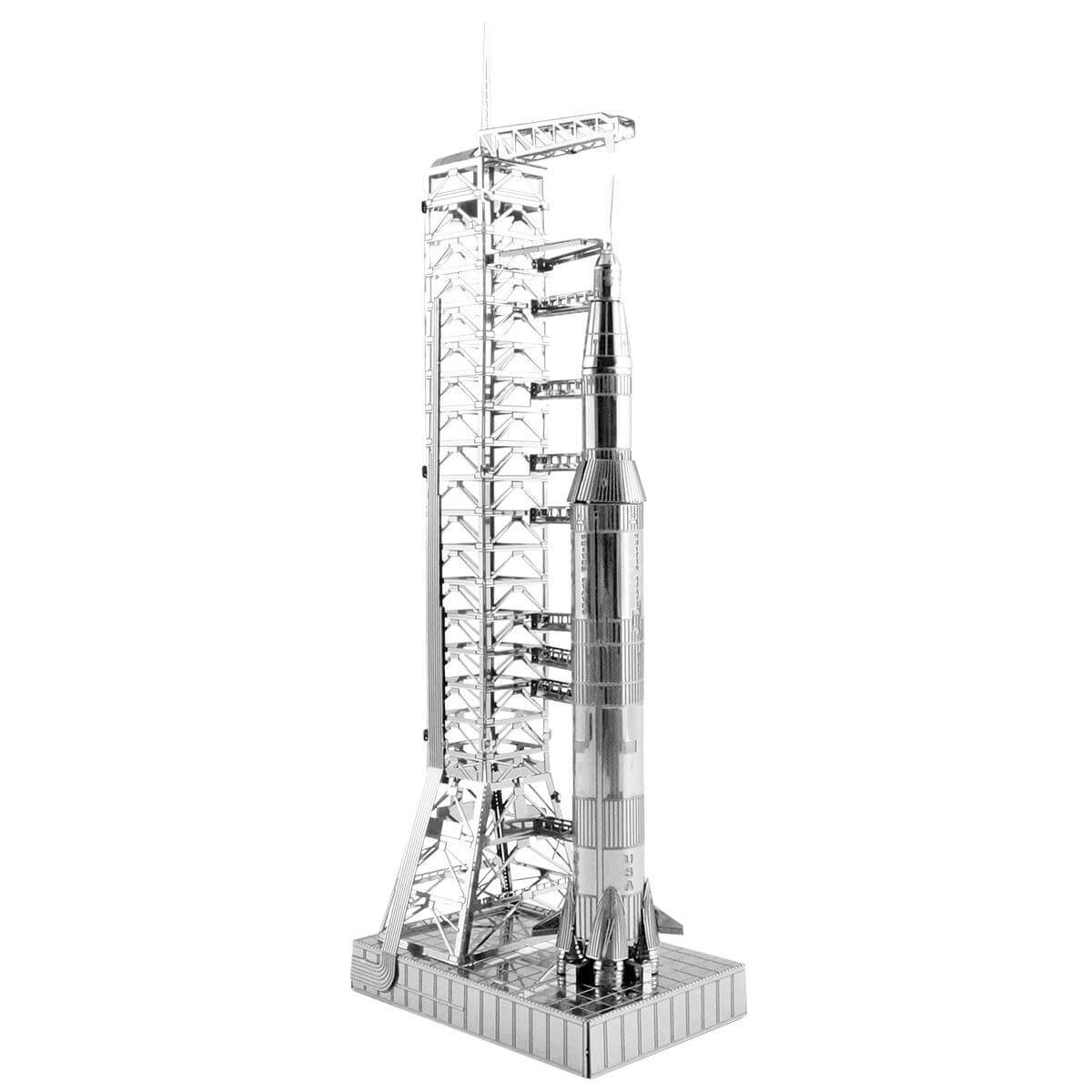 Metal Earth Apollo Saturn V with Gantry Metal Model Kit - 2 Sheets
