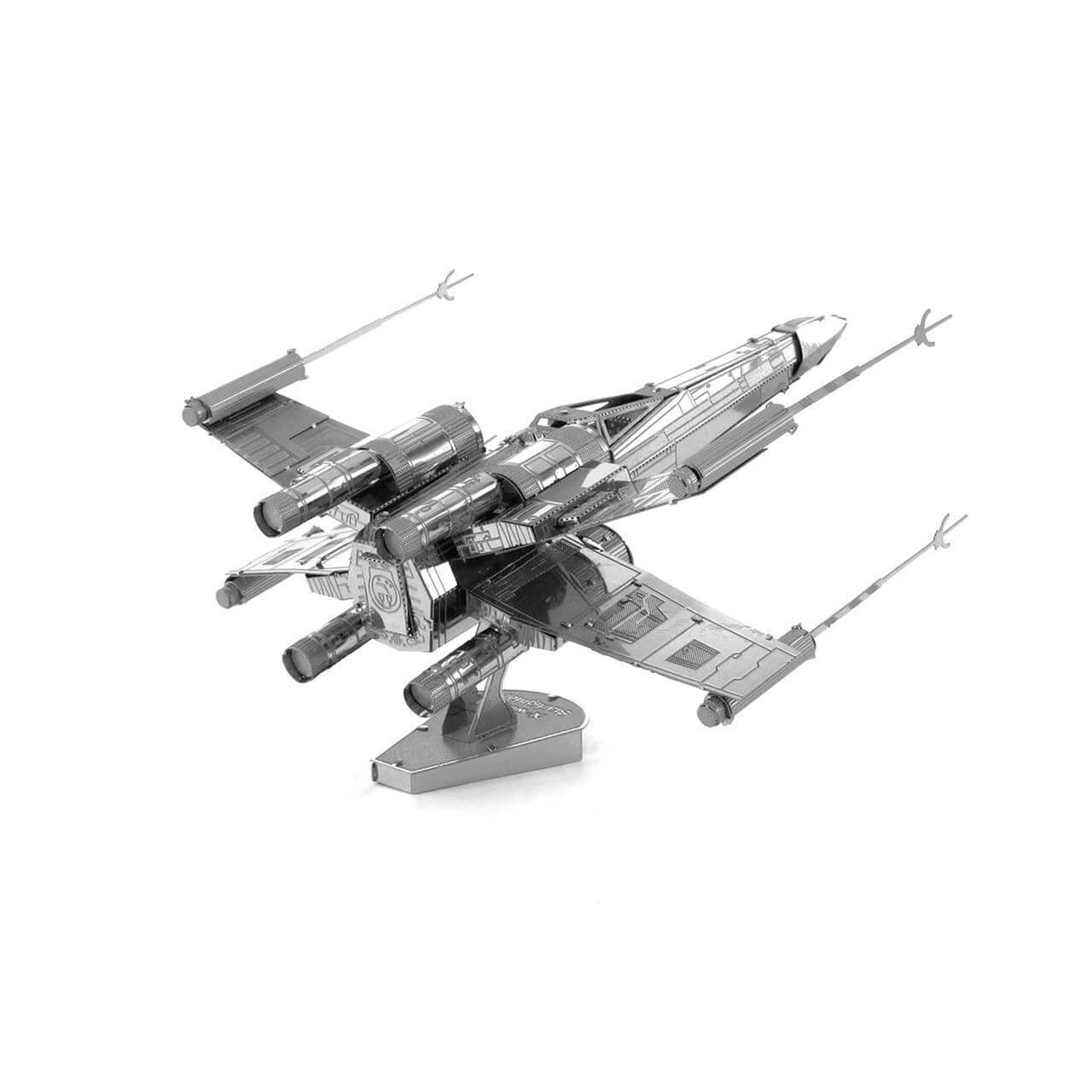 Side view of the metal model kit.