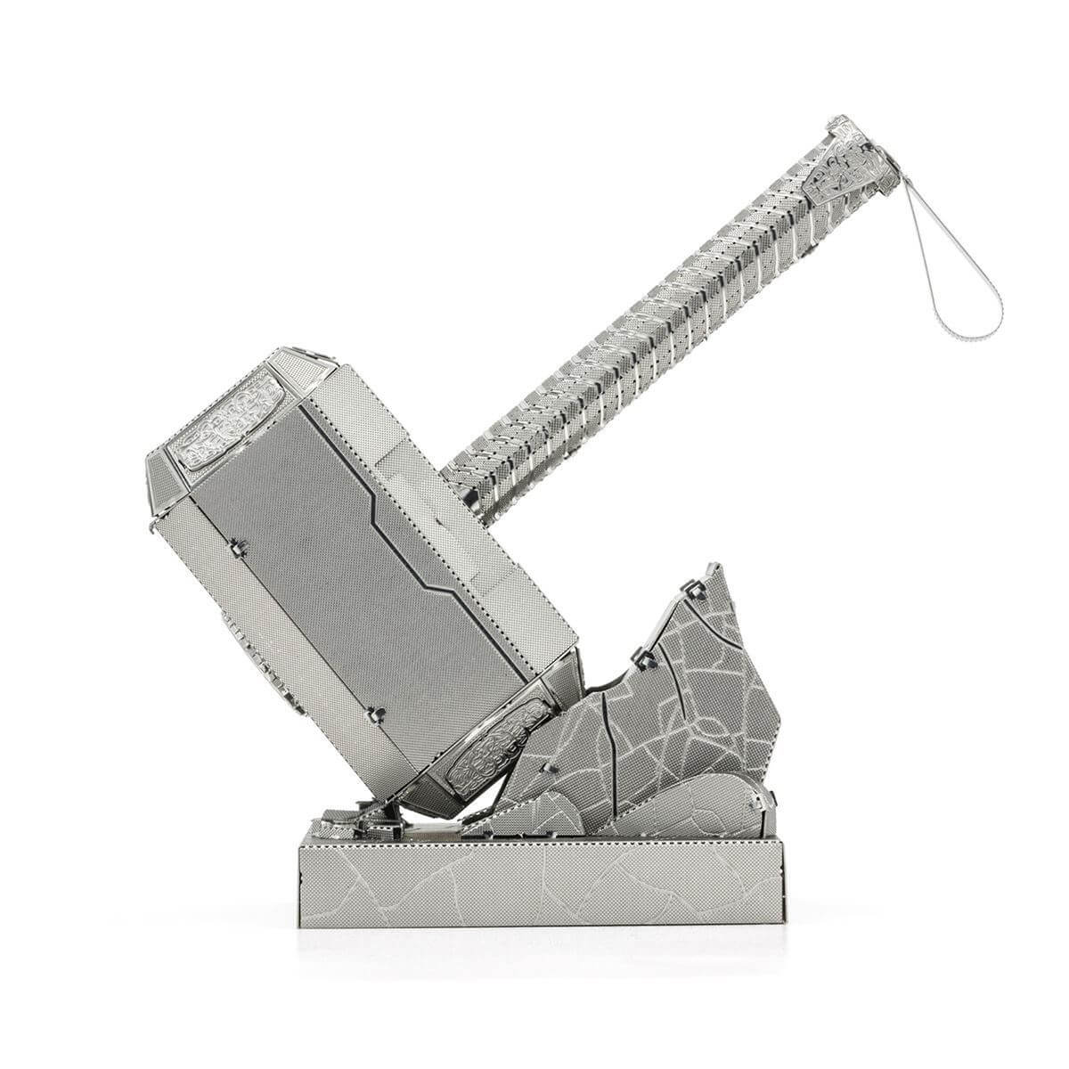 Side view of the marvel hammer.