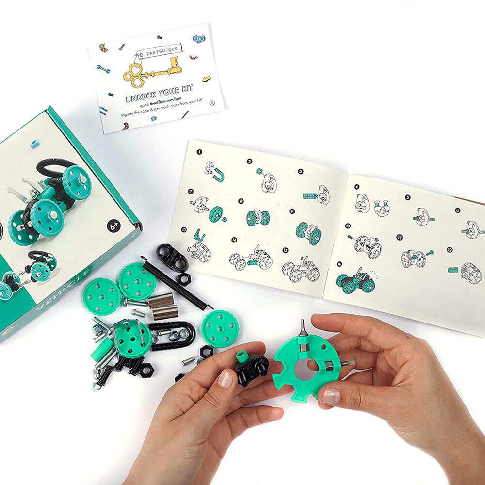 Fat Brain Toys OffBits - Green Car