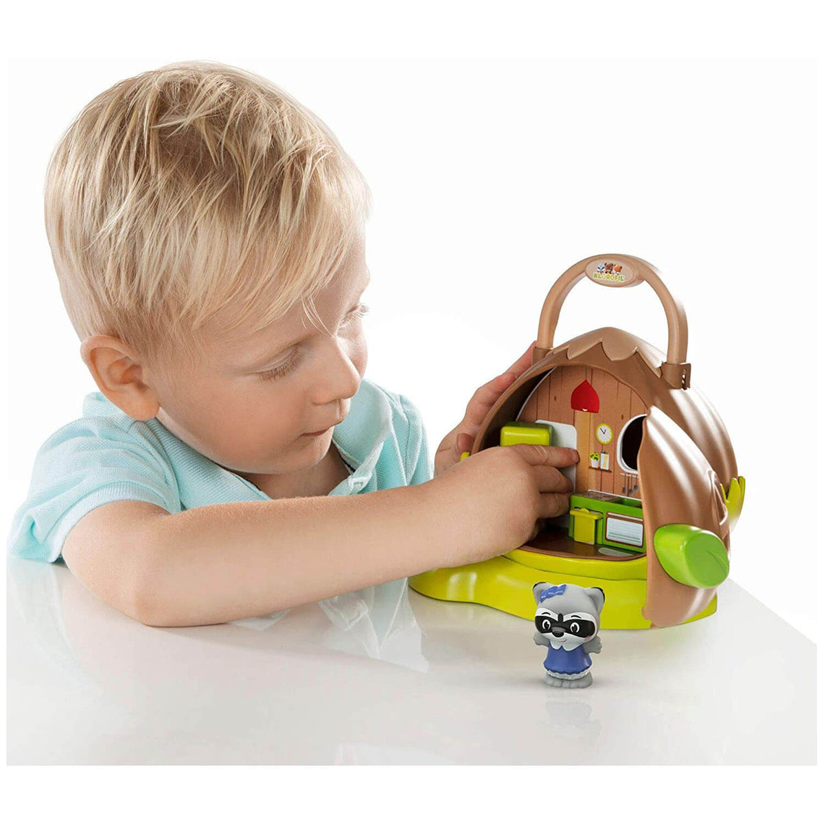 Fat Brain Toys Timber Tots Hazelnut House Playset