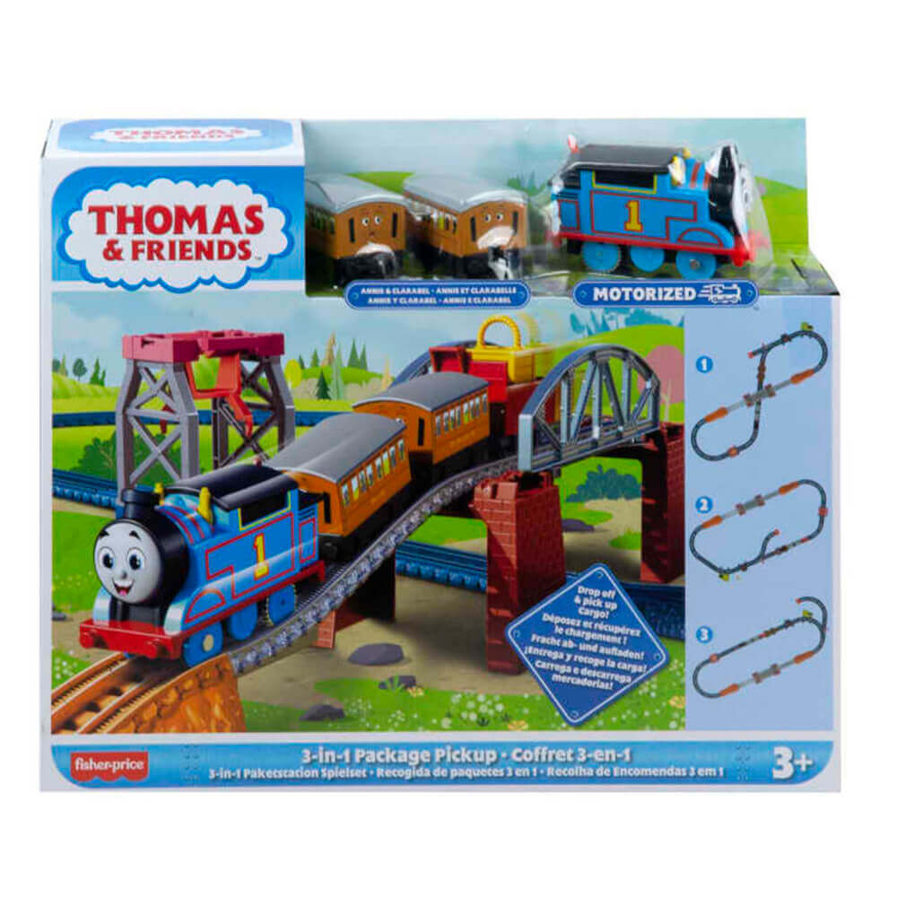 Fisher-Price Thomas & Friends 3-in-1 Package Pickup Train Playset