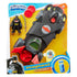 Front view of Imaginext DC Super Friends Ninja Armor Batmobile packaging.