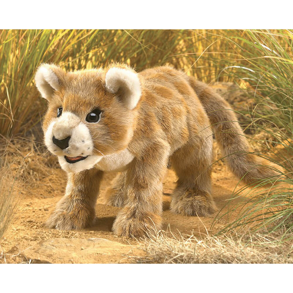 Folkmanis African Lion Cub Hand Puppet