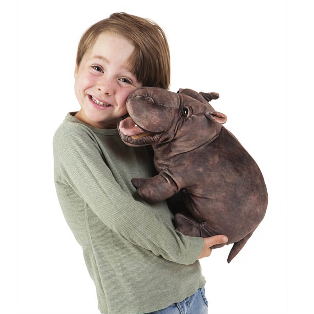 Folkmanis Baby Hippo Hand Puppet
