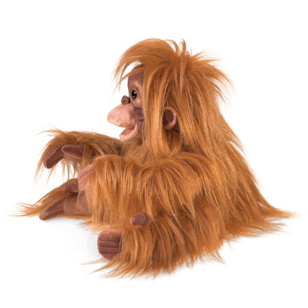 Folkmanis Baby Orangutan Hand Puppet
