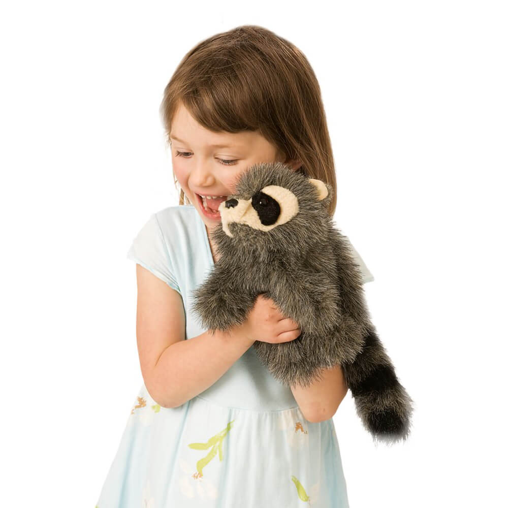 Raccoon hand puppet sales
