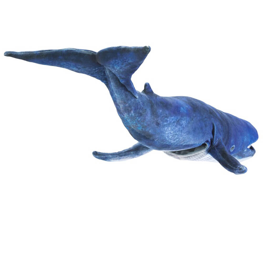 Folkmanis Blue Whale Hand Puppet