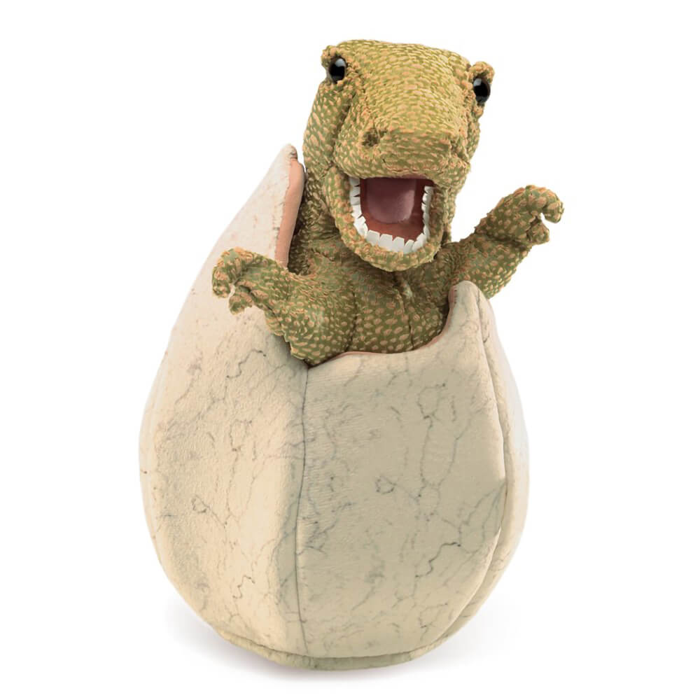 Folkmanis Dinosaur Egg Hand Puppet