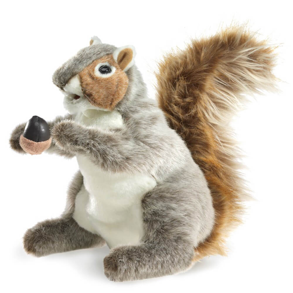 Folkmanis Gray Squirrel Hand Puppet