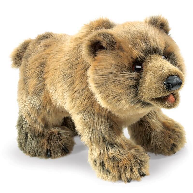 Folkmanis Grizzly Bear Hand Puppet
