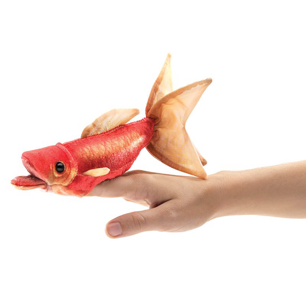 Folkmanis Mini Goldfish Finger Puppet