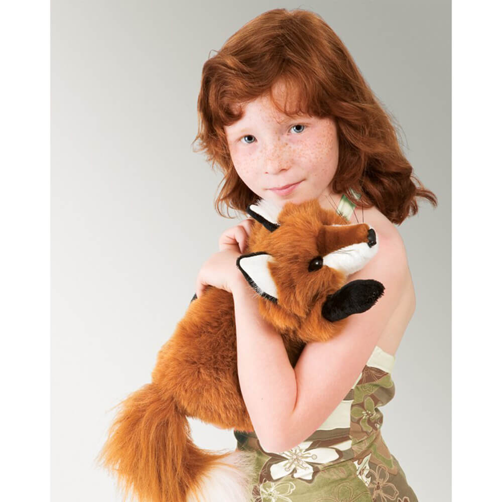 Folkmanis Red Small Fox Hand Puppet