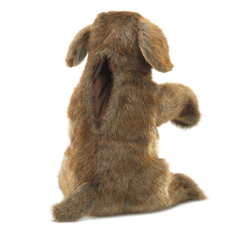Folkmanis Sitting Dog Hand Puppet