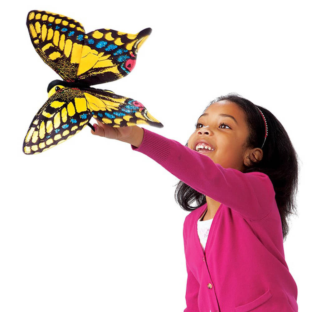 Folkmanis Swallowtail Butterfly Finger Puppet