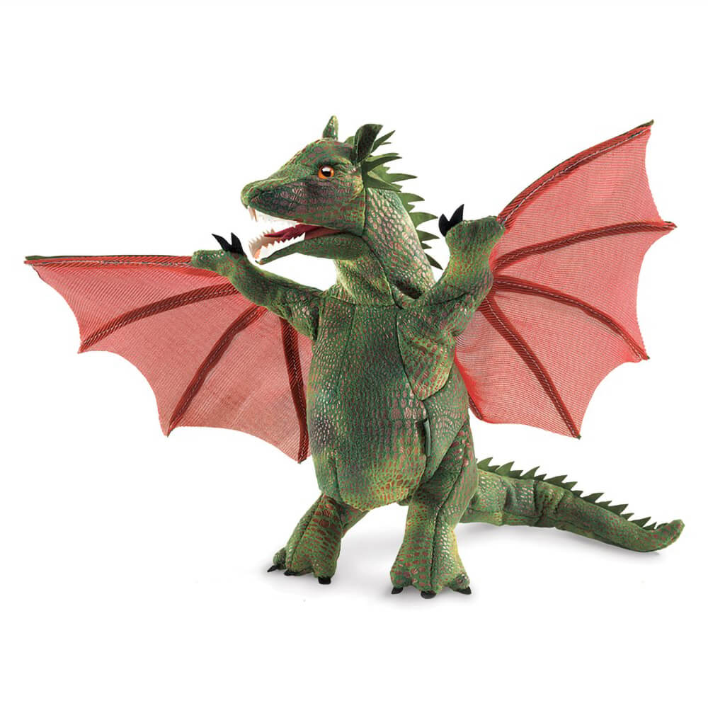 Folkmanis Winged Dragon Hand Puppet