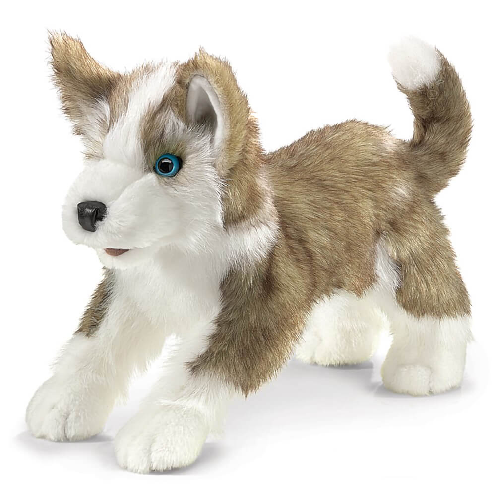 Folkmanis Wolf Pup Hand Puppet