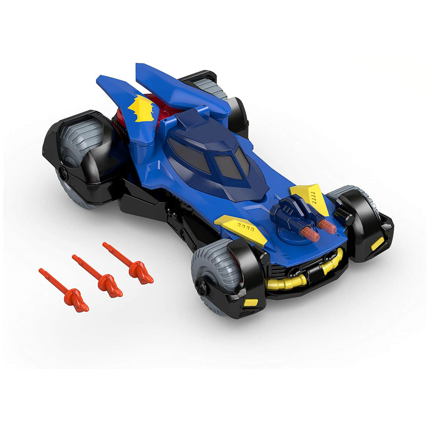 Front view of the batmobile.