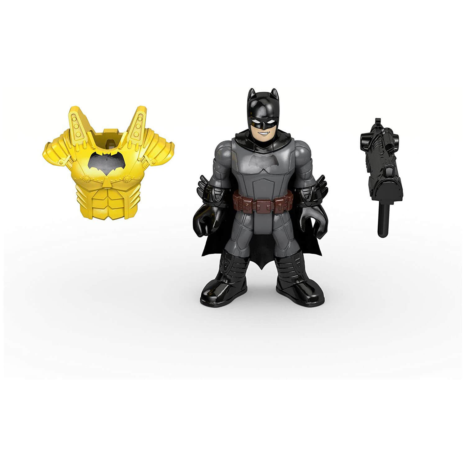 Front view of batman figure included.