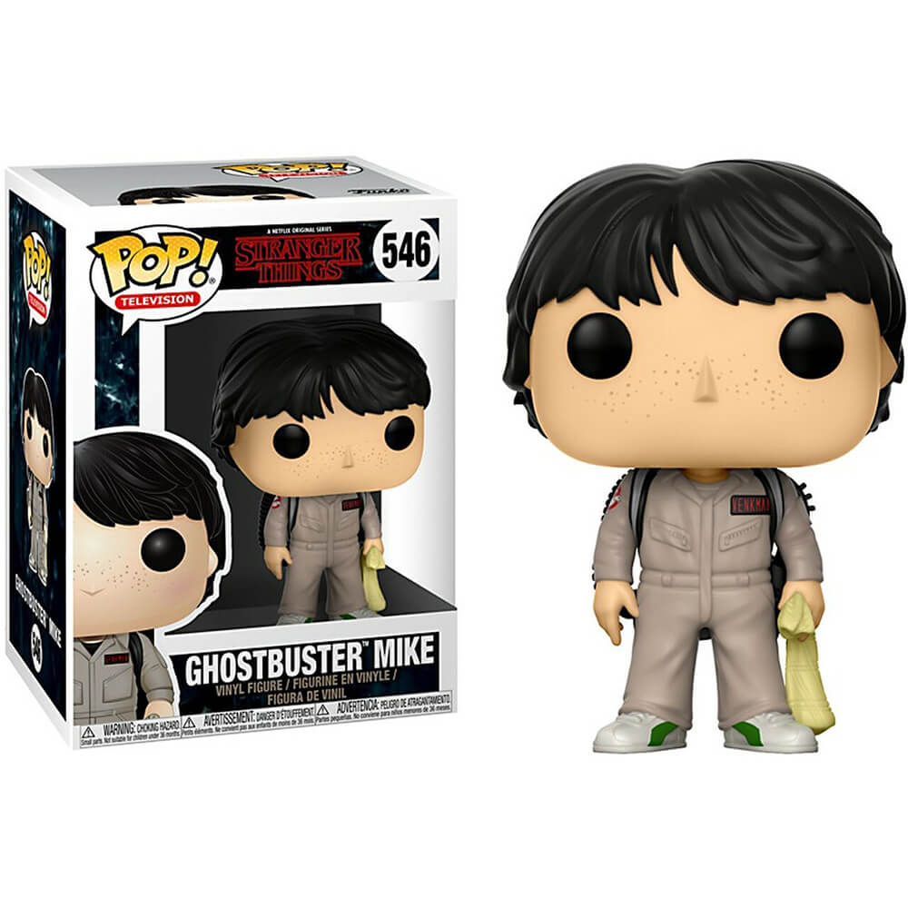 Funko POP Television Stranger Things Ghostbuster Mike #546
