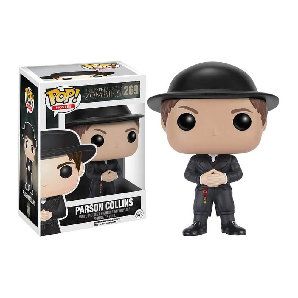 Funko POP Pride & Prejudice & Zombies Parson Collins #269