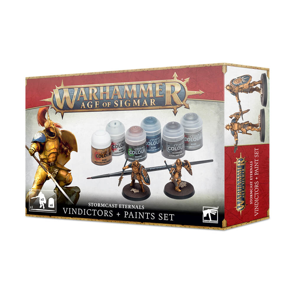 Warhammer Age of Sigmar Stormcast Eternals Paint Set
