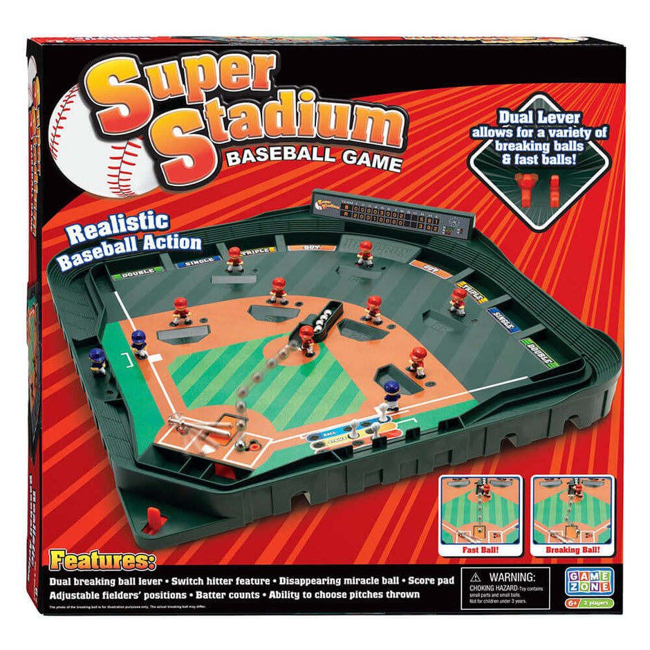 Games Zone Super Stadium Baseball Game Maziply Toys