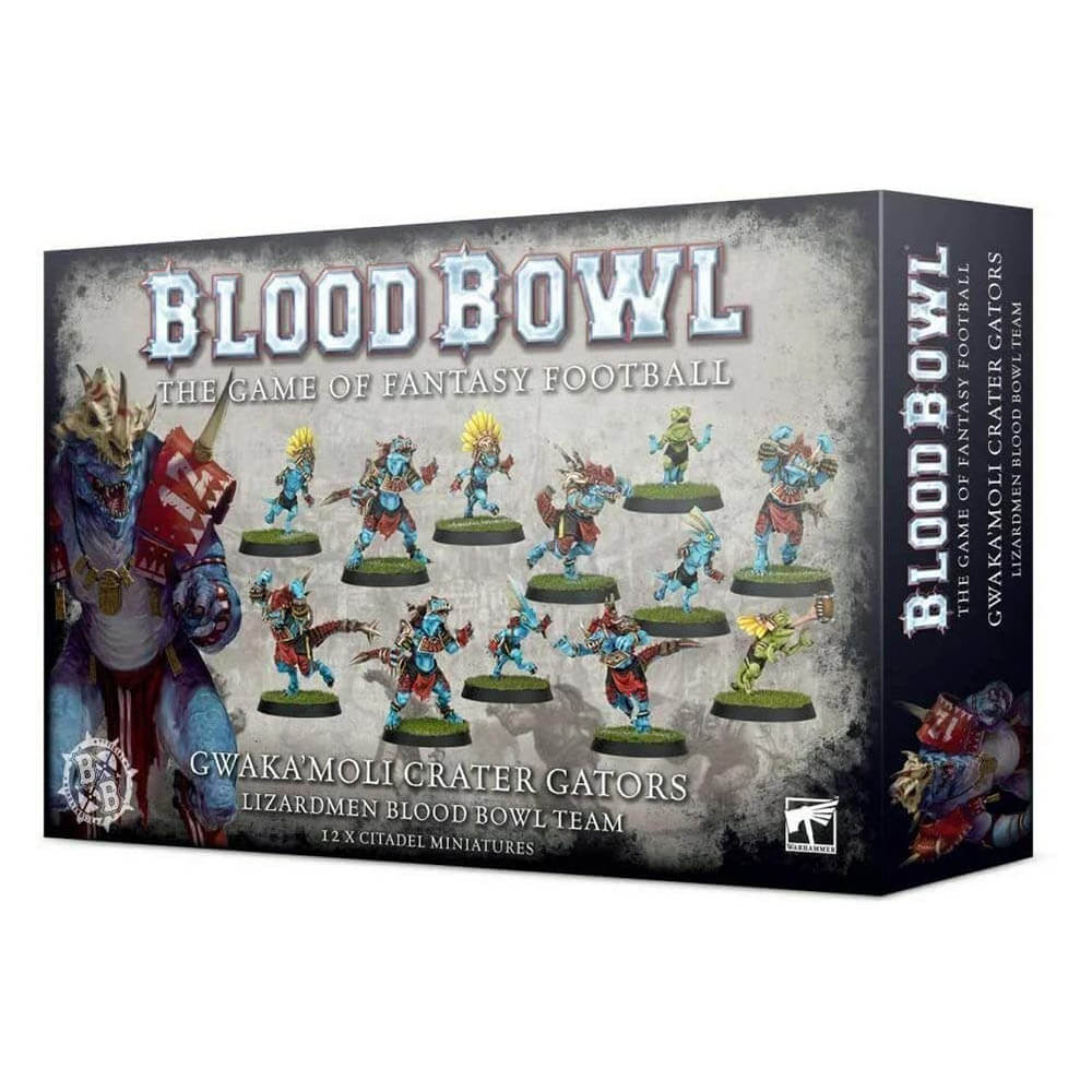 Front view of The Dwarf Giants Blood Bowl Game package.