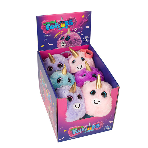 GOGOPO FLUFFiiES Slow Rise Unicorn Neon – Maziply Toys