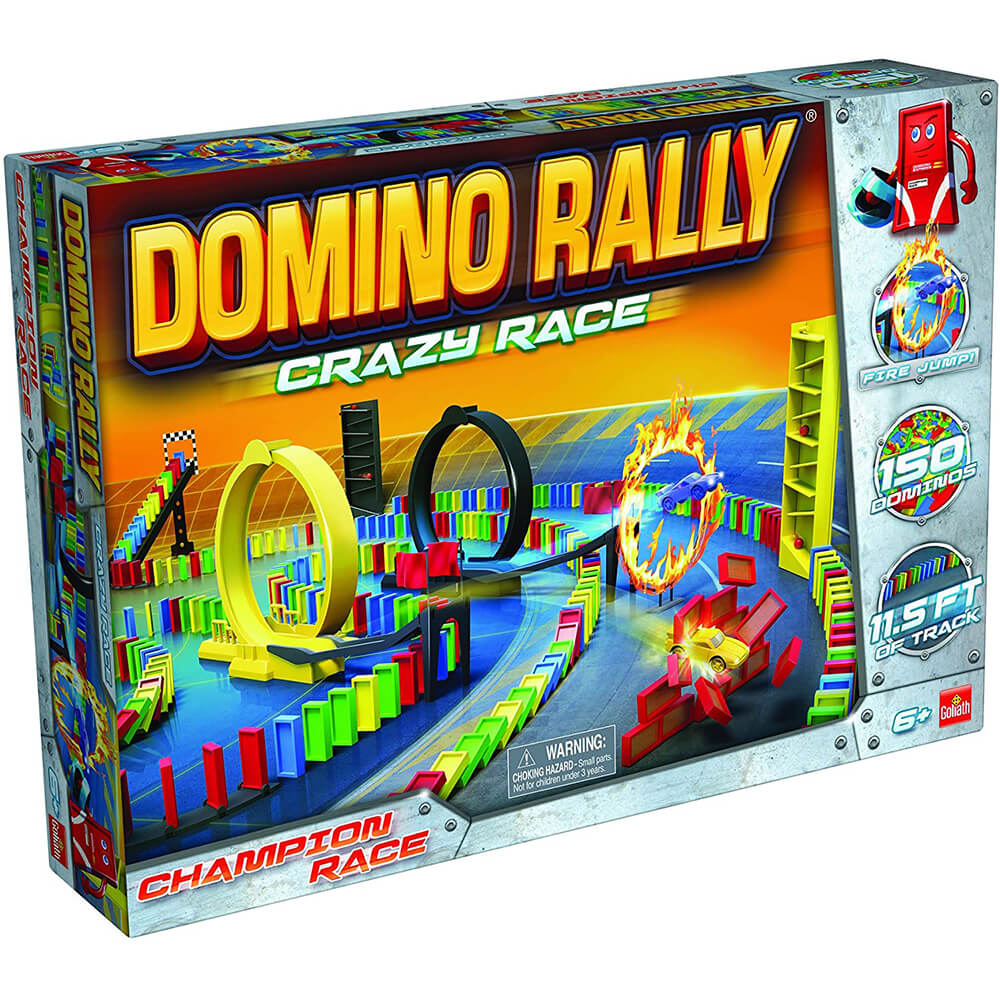 Dorjee - D3.400 - Jeu de Domino Rally coloré eois 115 pièces - avec Dorjee - D3.400 - Jeu de Domino Rally coloré eois 115 pièces - avec
