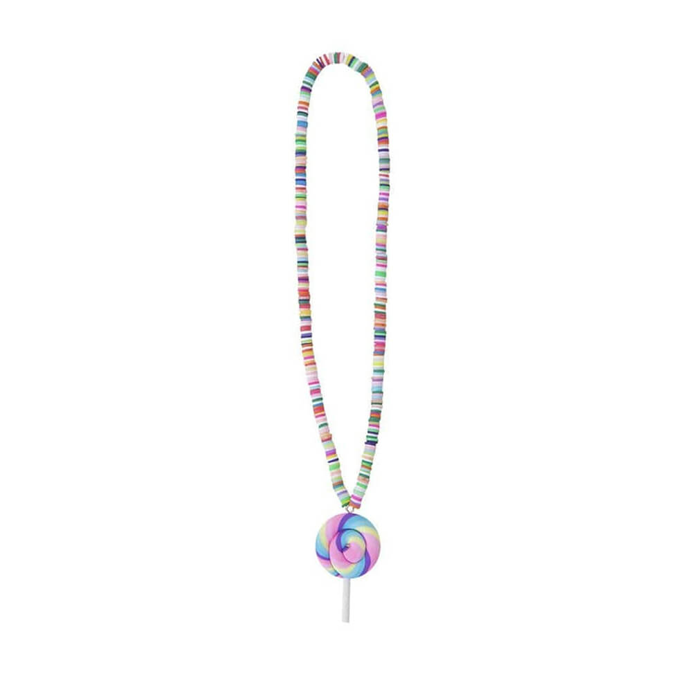 Great Pretenders Rainbow Lolly Necklace