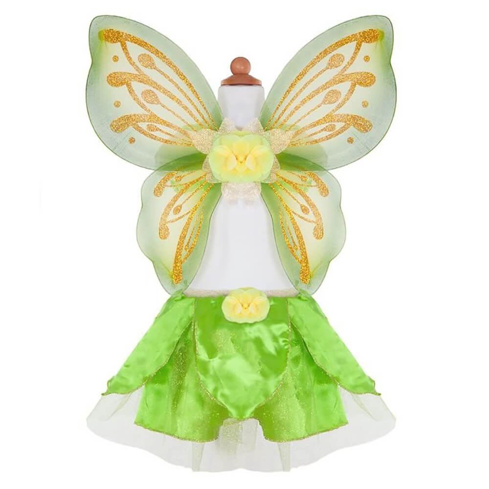Great Pretenders Tinkerbell Skirt and Wings Set Size 4-6