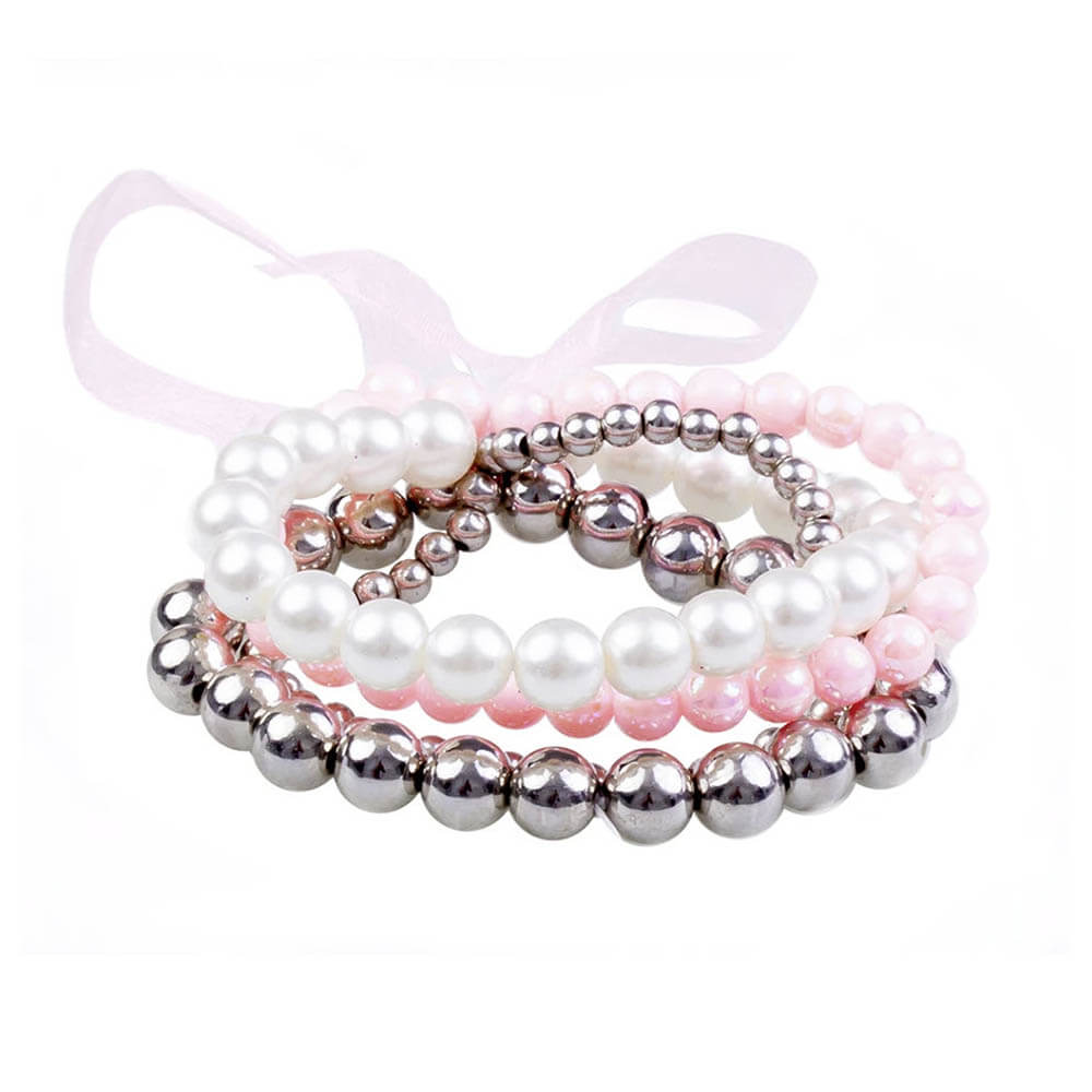 Great Pretenders Pearly to Wed Bracelet 4 Piece Set