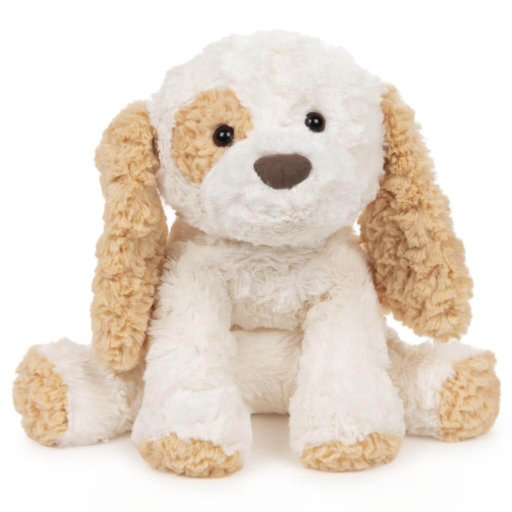 Gund Cozys Puppy 10 Inch Plush in White and Tan