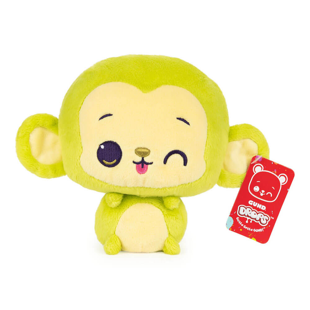 Gund Drops Joey Bananas 6 Inch Green Monkey Plush