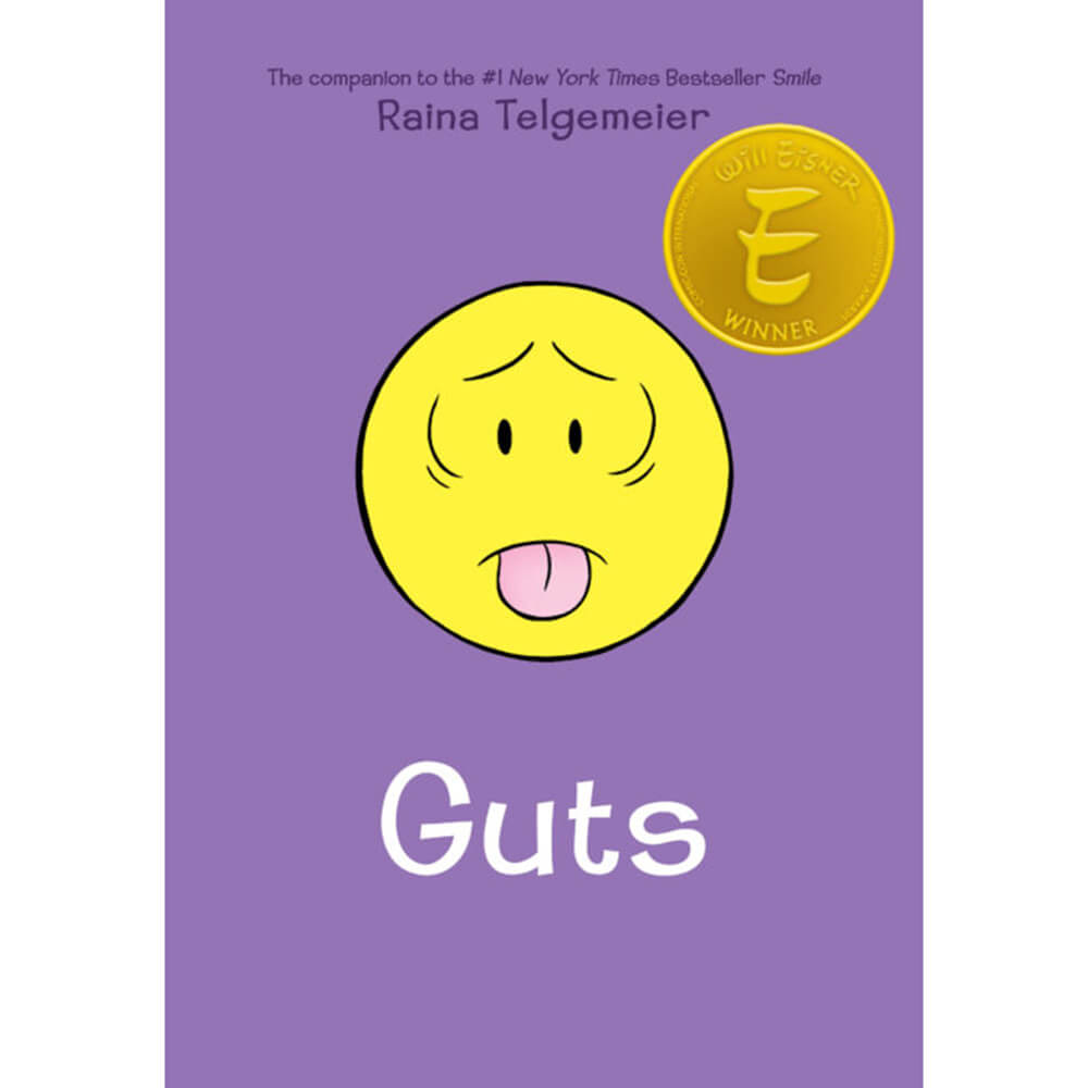 Guts by Raina Telgemeier (Hardcover)