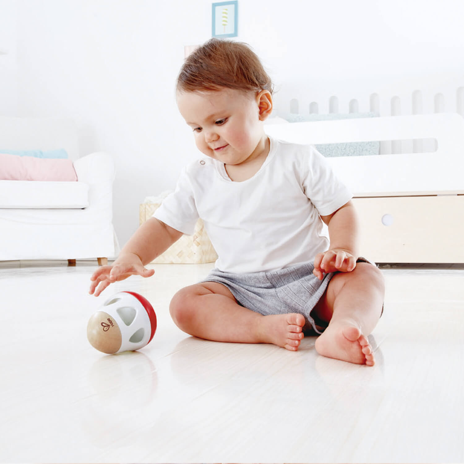 Hape Bell Rattle Baby Toy