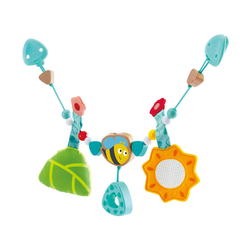 Hape Bumblebee Pram Chain Baby Toy