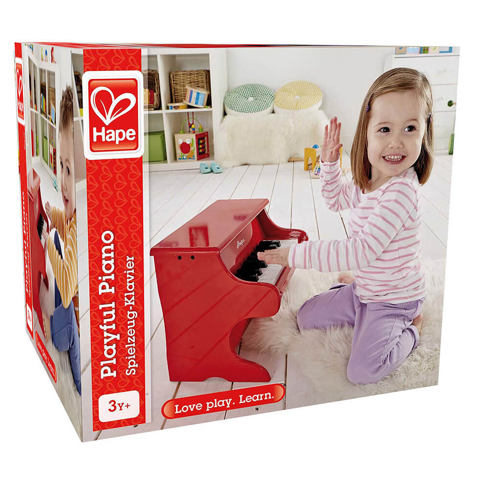 Hape Learn with Lights Piano, Red