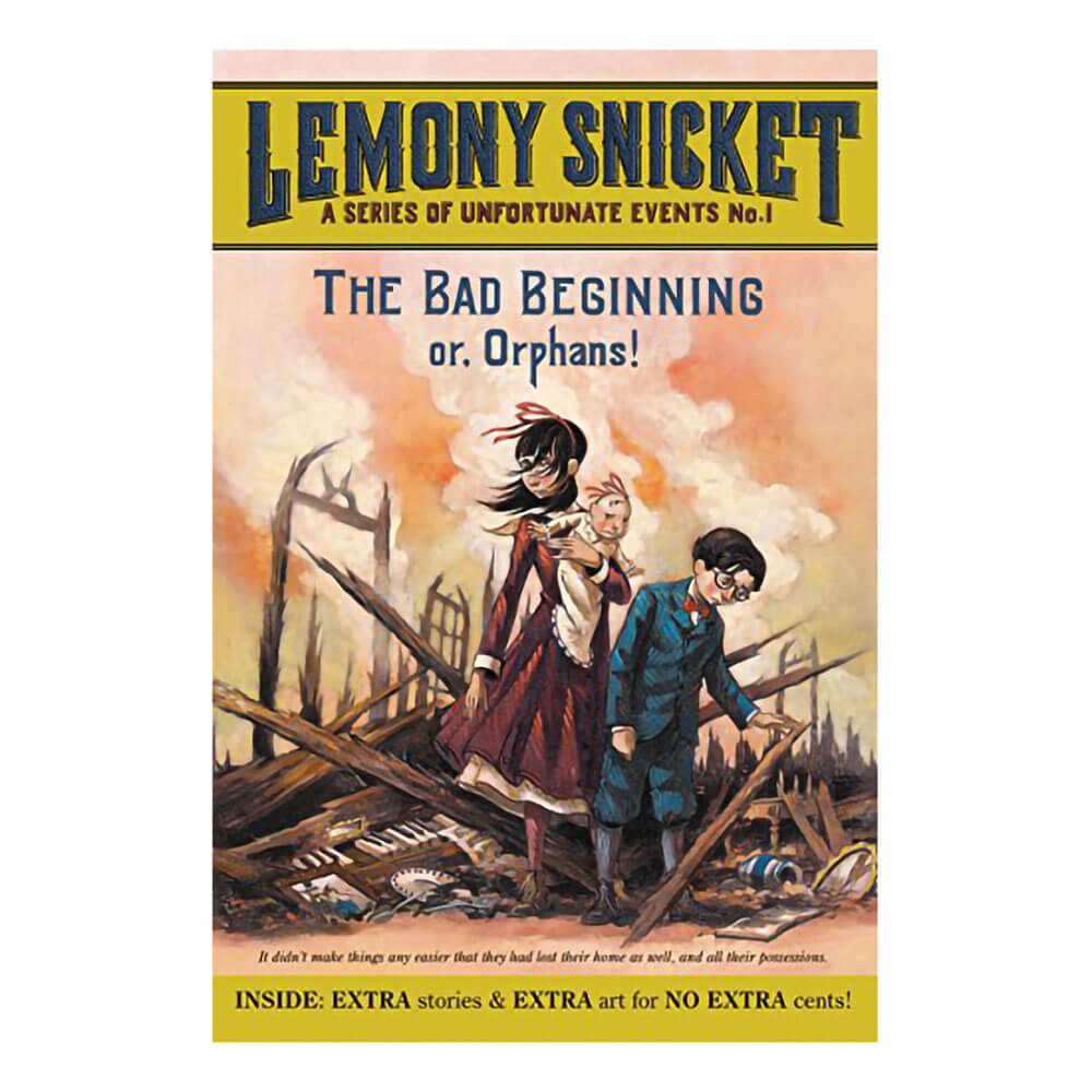 Series of Unfortunate Events #1: The Bad Beginning Netflix Edition HC