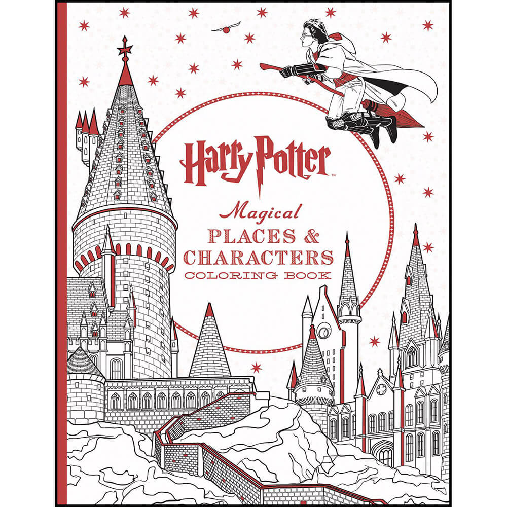Harry Potter Magical Places & Characters Coloring Book