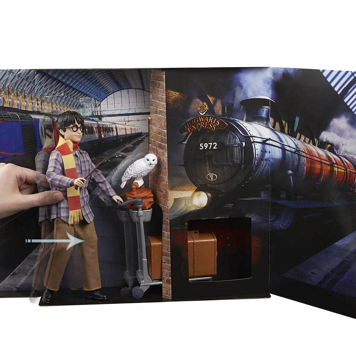 Harry Potter Platform 9 3/4 Doll Set