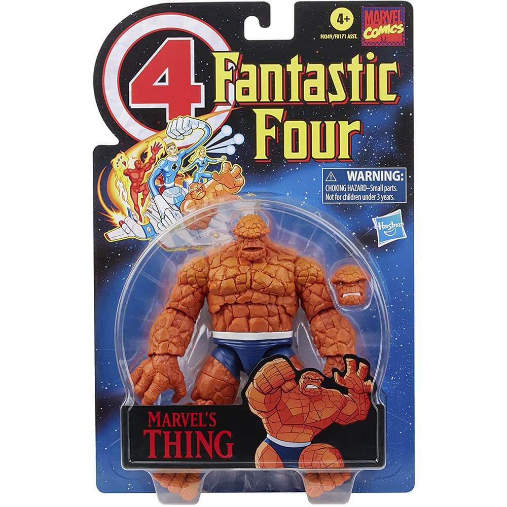 Marvel Legends Retro Fantastic Four Marvel's Thing Action Figure