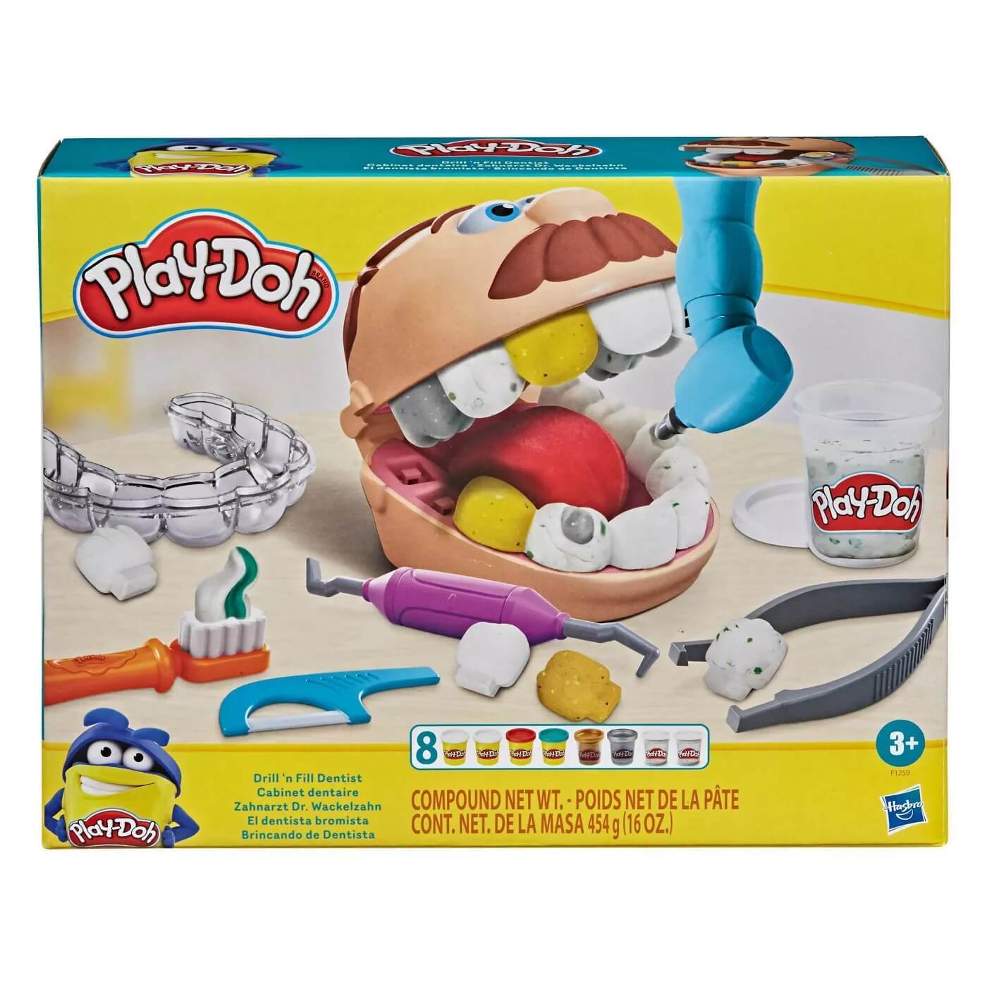 Play-Doh Drill 'n Fill Dentist Modeling Compound Set